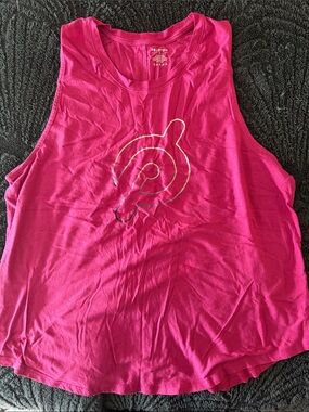 Peloton Women's Bright Pink Logo Tank Top